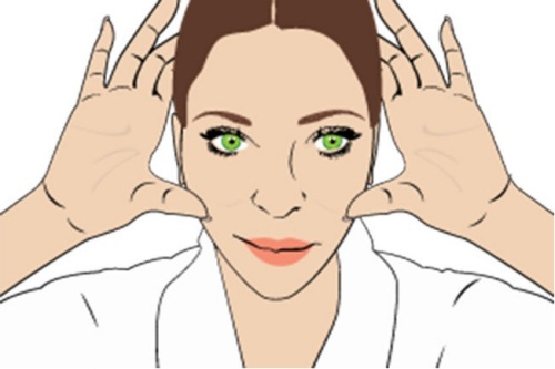 "Ảo thuật" massage giúp cơ mặt thon gọn hơn 3